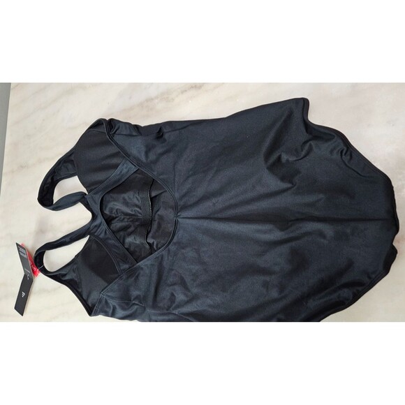 NWT Baleaf Black Sleeveless Pullover Round Neck Women's Swim Suit Size XL - Picture 2 of 6